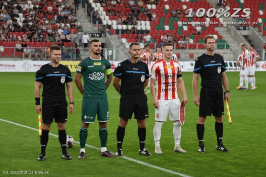Dominik Sulikowski sędzią meczu w Łęcznej