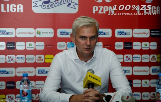 Trenerzy po meczu Podbeskidzie - Zagłębie