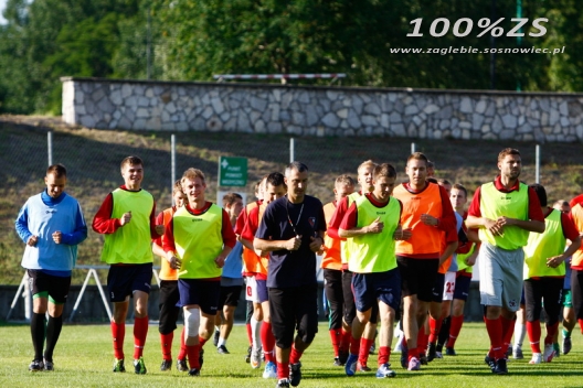 Testowani na pierwszym treningu