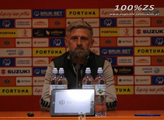 Konferencja prasowa po meczu w Niecieczy