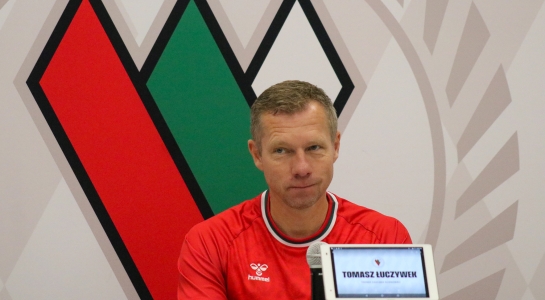 Konferencja prasowa po meczu z Rakowem II