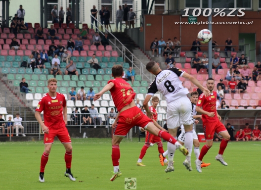 Sparing: Zagłębie Sosnowiec - Sandecja Nowy Sącz 2:2 (1:2)