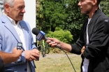 Odsłonięcie muralu Andrzeja Jarosika