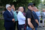 Odsłonięcie muralu Andrzeja Jarosika