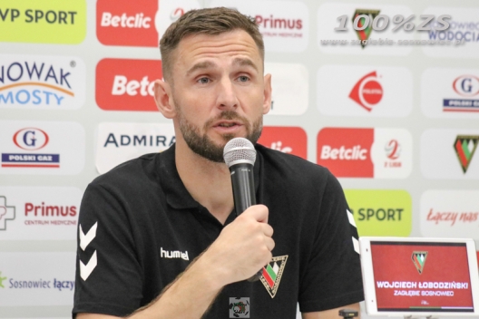 Wojciech Łobodziński po meczu z GKS-em Jastrzębie
