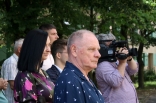 Odsłonięcie muralu Andrzeja Jarosika