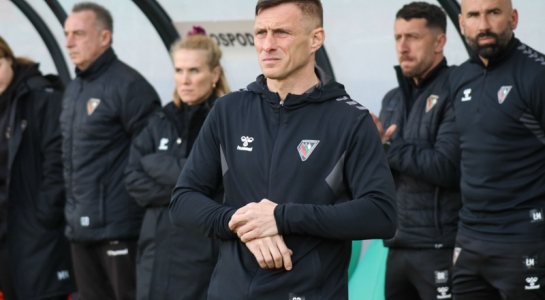 Konferencja prasowa po meczu z rezerwami ŁKS-u