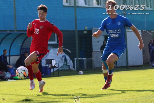 Ruch II Chorzów - Zagłębie II Sosnowiec 1:5