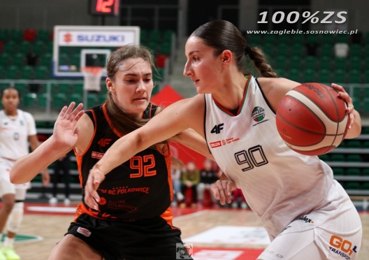 OBLK: MB Zagłębie Sosnowiec - KGHM BC Polkowice 123:45 [+ GALERIA]
