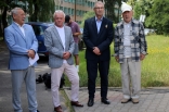 Odsłonięcie muralu Andrzeja Jarosika