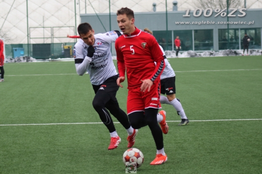 Sparing: Zagłębie Sosnowiec - Podbeskidzie Bielsko-Biała 3:3