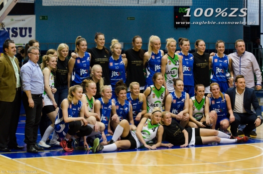 Koszykówka: JAS-FBG Sosnowiec - JTC MUKS Poznań 49:52 (+galeria zdjęć)