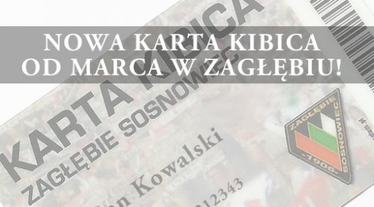 Zagłębie wprowadza karty kibica
