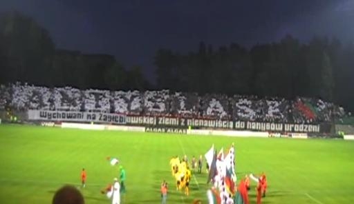 Kibice na meczu z Ruchem cz. II