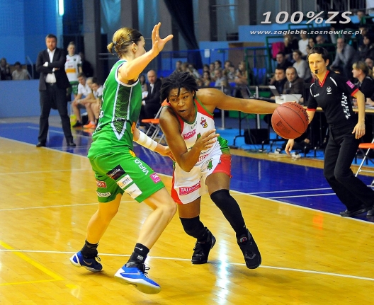 Koszykówka: JAS-FBG Zagłębie - Pszczółka AZS UMCS Lublin 65:61