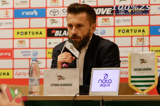 Konferencja prasowa po meczu z Lechią