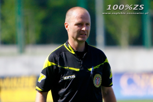 Remigiusz Lewandowski poprowadzi mecz w Kluczborku