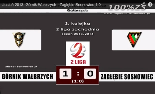 Bramka z meczu Górnik - Zagłębie