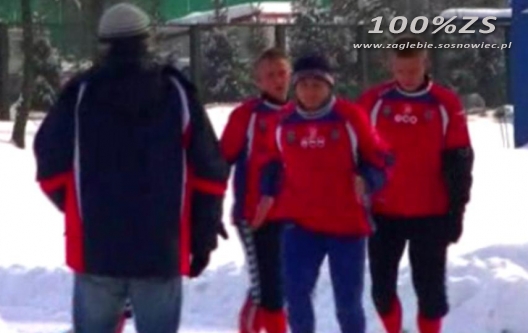 Sparing: Zagłębie Sosnowiec - Odra Opole. Pierwsza połowa.