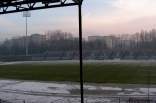 Remont na Stadionie Ludowym.