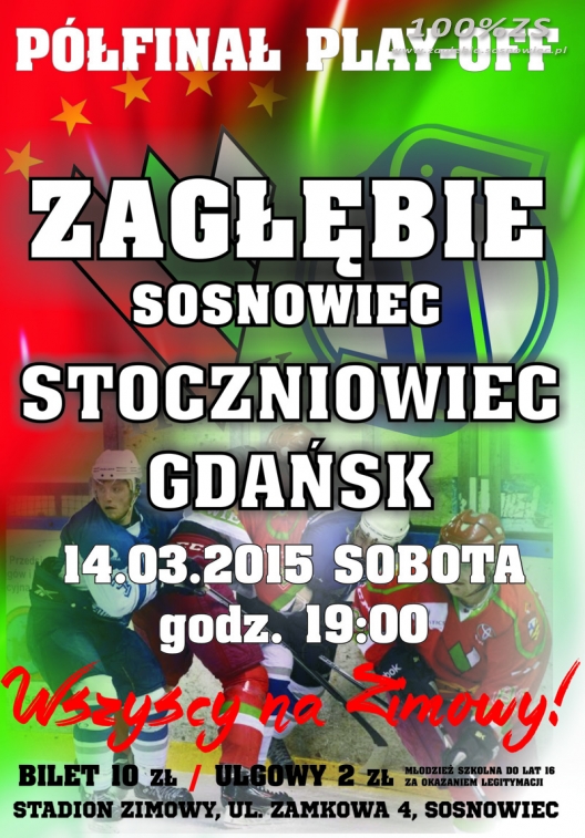 Zapraszamy na półfinał hokejowego play-off