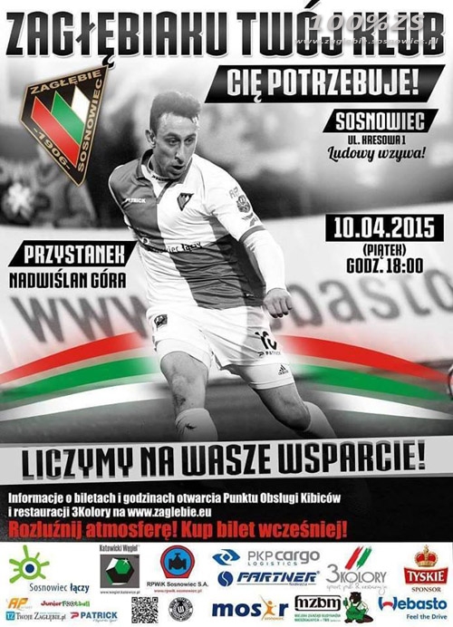 Bilety na mecz z Nadwiślanem