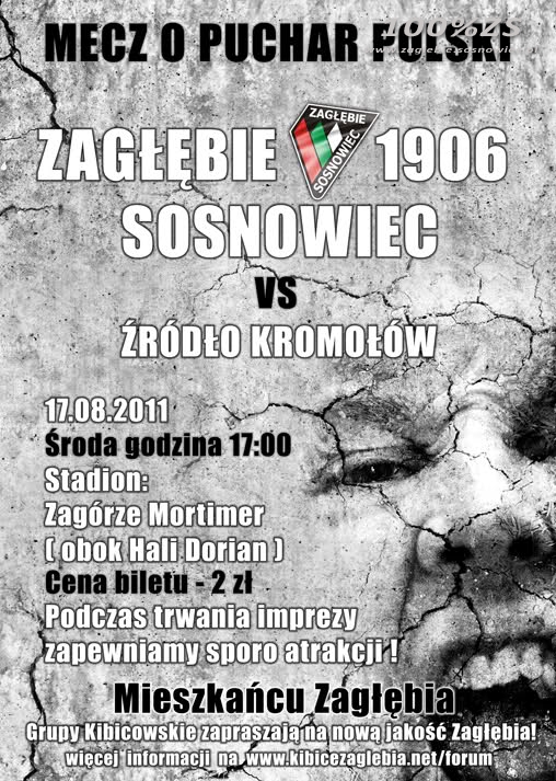 Pierwszy oficjalny mecz Zagłębia 1906