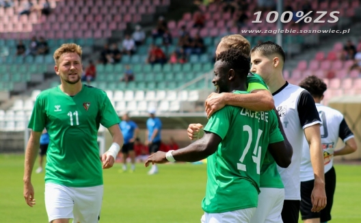 Sparing: Zagłębie Sosnowiec - FK SK Polanka 4:1 [+ GALERIA]