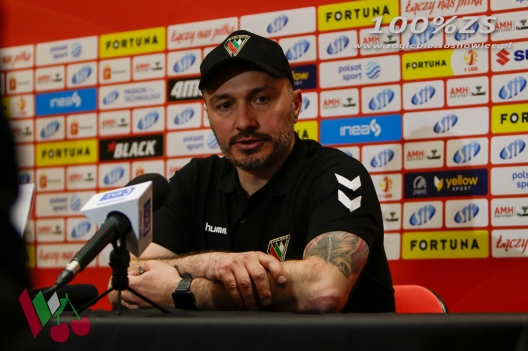 Konferencja po meczu z Polonią