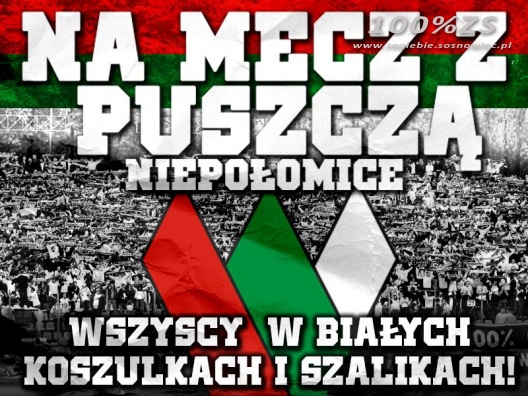 Zbiórka na Patelni. Wszyscy na biało i z szalikiem!