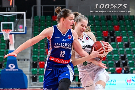 EuroCup: MB Zagłębie Sosnowiec - Kangoeroes Mechelen 88:55