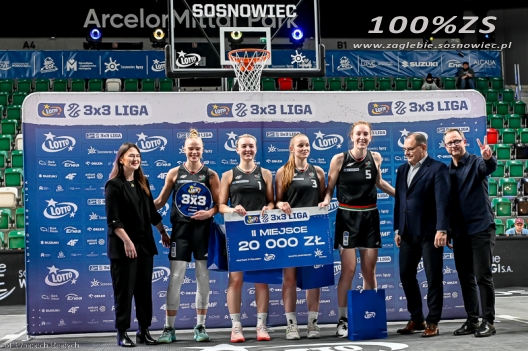 Koszykarki Zagłębia wicemistrzyniami Lotto 3x3 ligi [GALERIA]