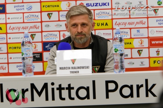 Konferencja prasowa po meczu z Ruchem