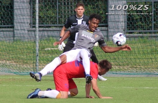 Sparing: Zagłębie Sosnowiec - ŁKS Łagów 4:1 (0:1)