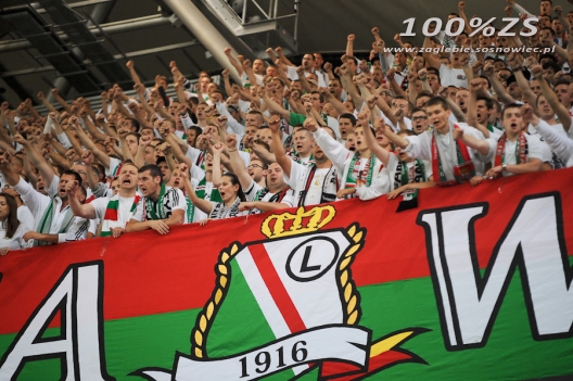 Grali przyjaciele - zwycięstwo i awans Legii