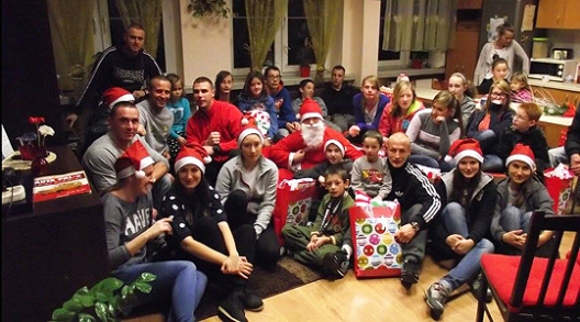 Zagłębiowski Mikołaj odwiedził dzieci